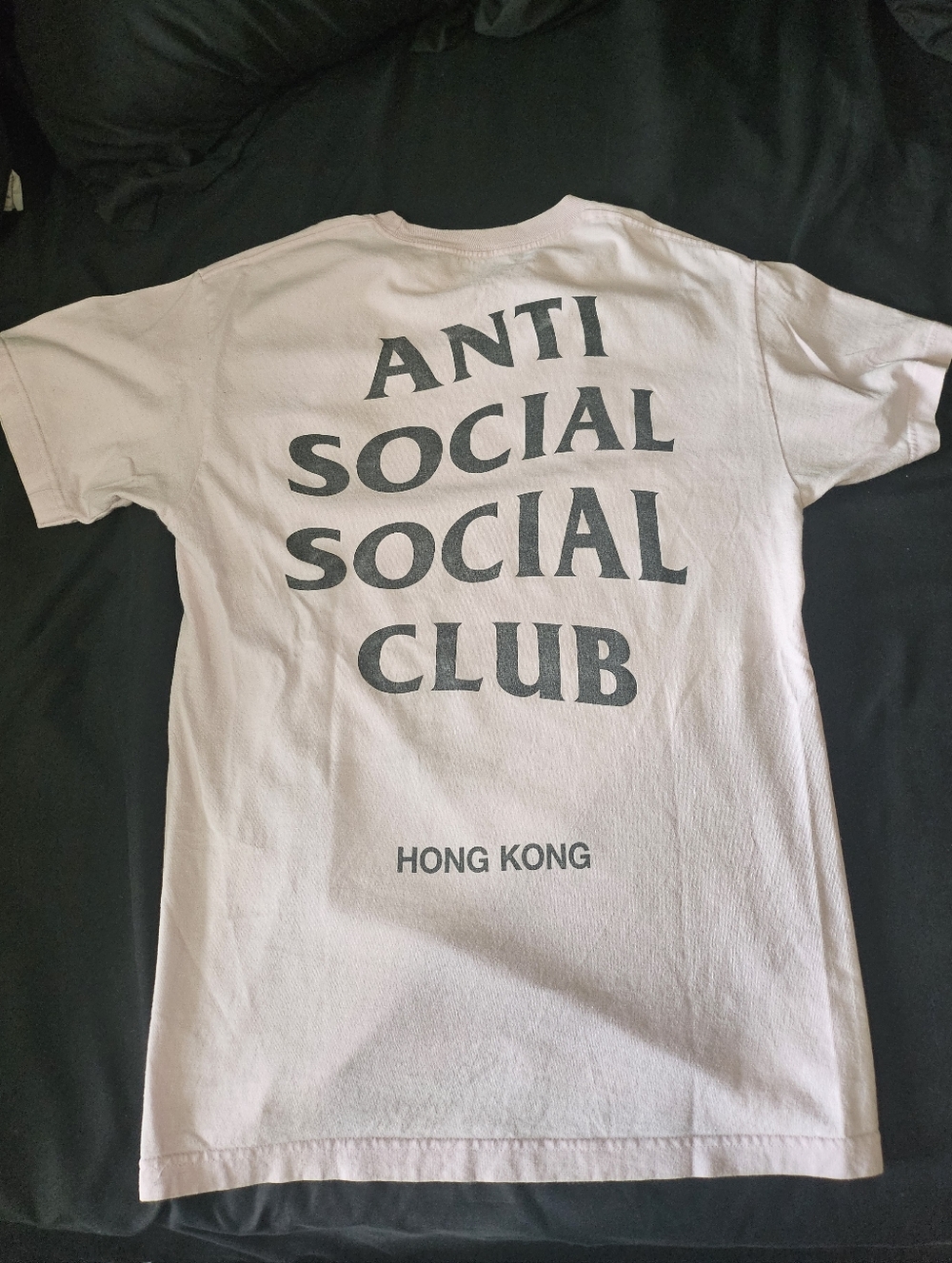 Anti Social Social Club Hong Kong Pink Graphic Tee